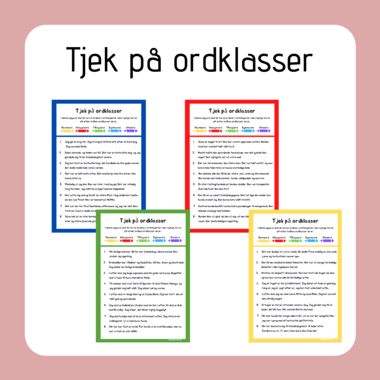 Grammatik, Stavning Og Tegnsætning – Skolelærerlife