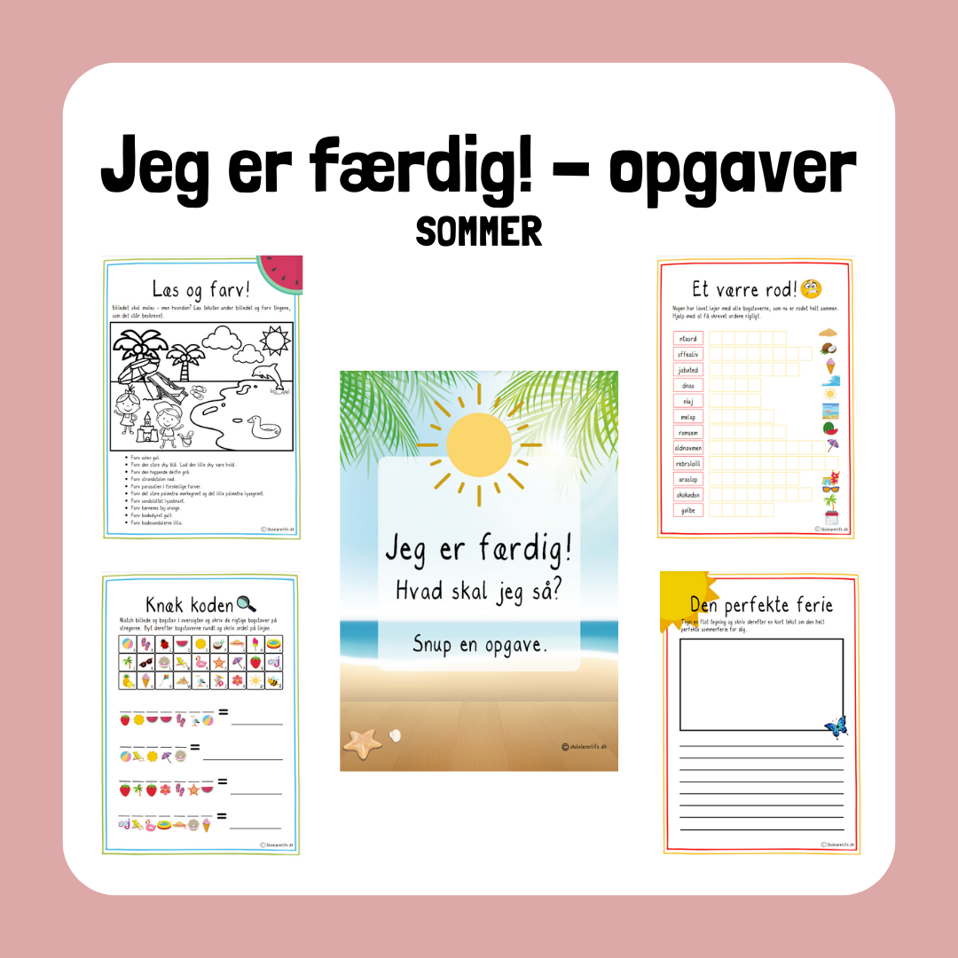 Jeg er færdig – SOMMER