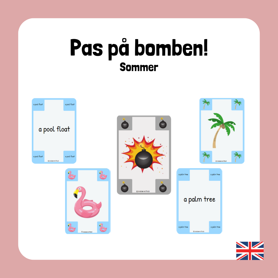 Sommer – engelsk pas på bomben!